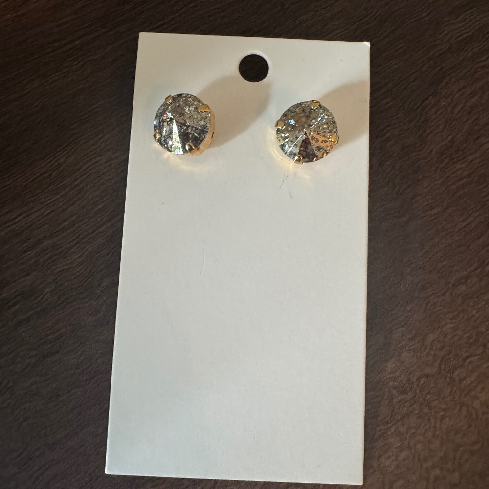 Crystal Stud Earrings